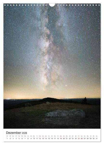 Produktbild: Milchstra&szlig;e - Unsere faszinierende Galaxie. (Wandkalender 2026 DIN A3 hoch), CALVENDO Monatskalender