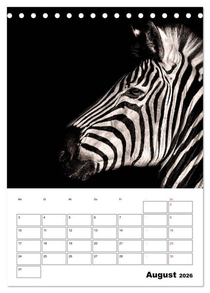 Produktbild: Charakterk&ouml;pfe aus der Welt der Tiere (Tischkalender 2026 DIN A5 hoch), CALVENDO Monatskalender