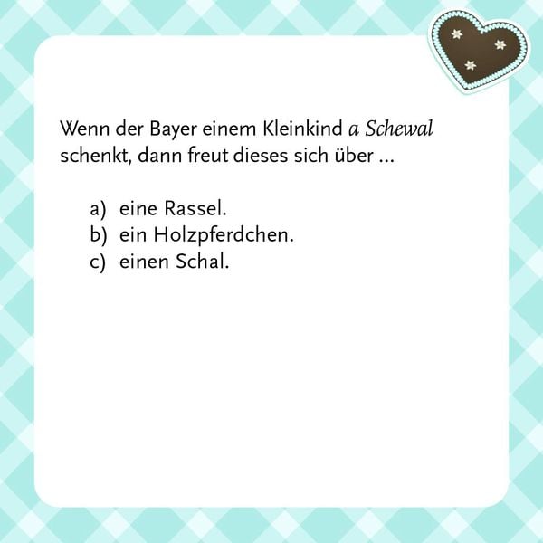 Produktbild: Ja, varreck! Bayerisches Dialekt-Quiz