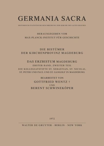 Produktbild: Das Erzbistum Magdeburg