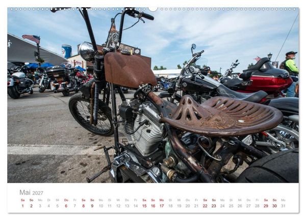 Produktbild: Sturgis - Die ber&uuml;hmteste Motorrad-Rallye der Welt (hochwertiger Premium Wandkalender 2027 DIN A2 quer), Kunstdruck in Hochglanz