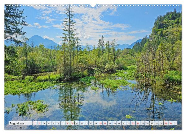 Produktbild: Vom Formarinsee bis Landsberg am Lech - Auf dem Lechradweg (hochwertiger Premium Wandkalender 2026 DIN A2 quer), Kunstdruck in Hochglanz