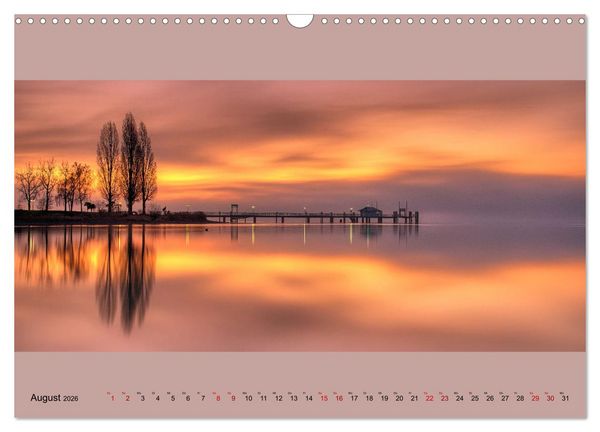 Produktbild: Bodensee Weitblicke (Wandkalender 2026 DIN A3 quer), CALVENDO Monatskalender