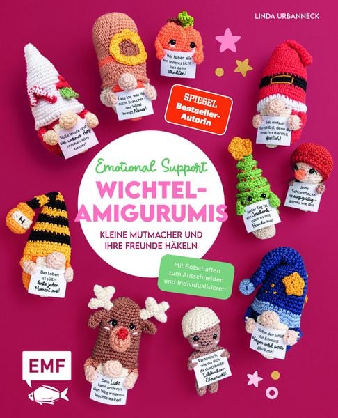 Produktbild: Emotional Support Wichtel-Amigurumis - Kleine Mutmacher und ihre Freunde h&auml;keln
