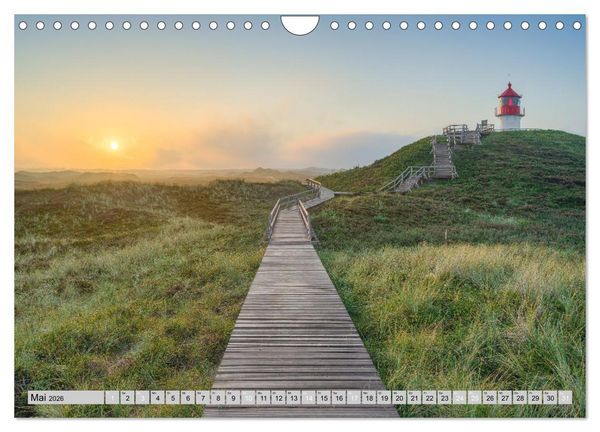 Produktbild: Wundersch&ouml;nes Amrum (Wandkalender 2026 DIN A4 quer), CALVENDO Monatskalender