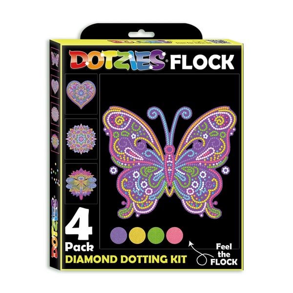 Produktbild: DOTZIES BY DIAMOND DOTZ - Diamond Painting Neon Mandalas