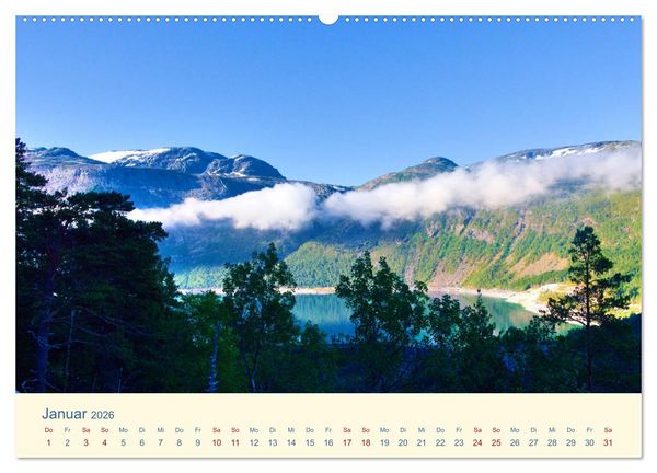 Produktbild: Trolltunga (Wandkalender 2026 DIN A2 quer), CALVENDO Monatskalender