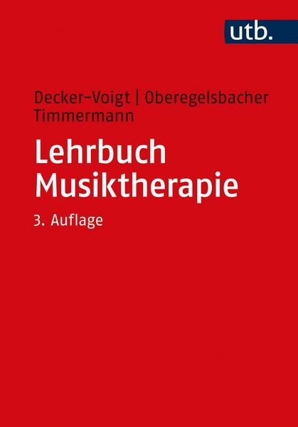 Produktbild: Lehrbuch Musiktherapie