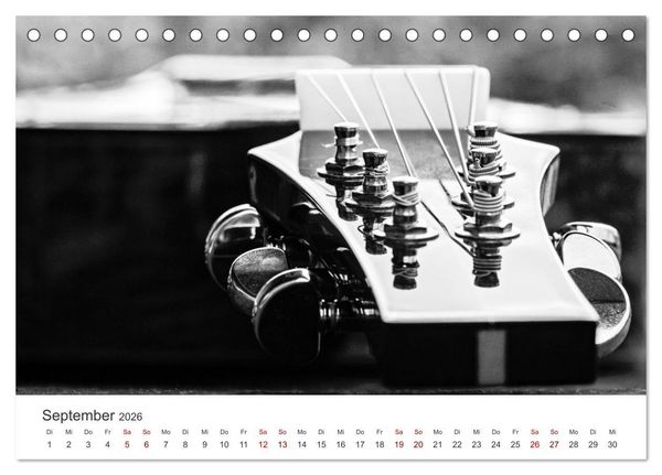 Produktbild: Dobro-Gitarre (Tischkalender 2026 DIN A5 quer), CALVENDO Monatskalender