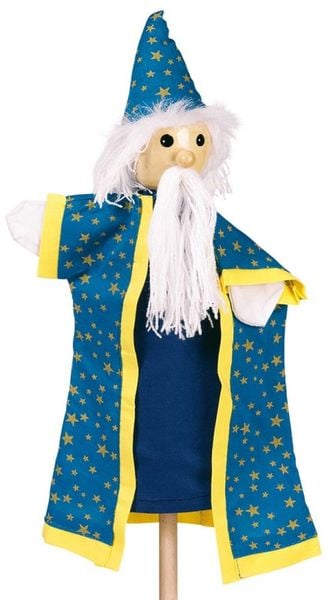 Produktbild: Goki Handpuppe Zauberer