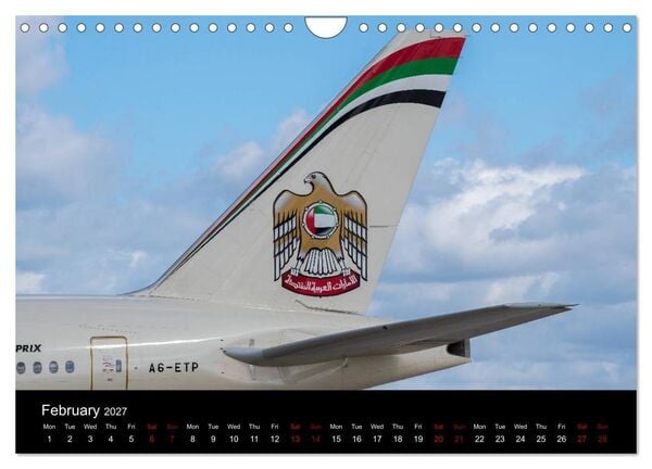 Produktbild: Commercial Airlines (Wall Calendar 2027 DIN A4 landscape), CALVENDO 12 Month Wall Calendar