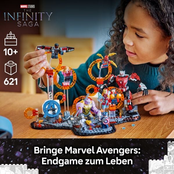 Produktbild: LEGO ǀ Marvel Avengers: Endgame Letzter Showdown mit Minifiguren 76323