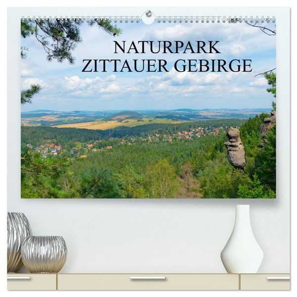 Produktbild: Naturpark Zittauer Gebirge (hochwertiger Premium Wandkalender 2026 DIN A2 quer), Kunstdruck in Hochglanz
