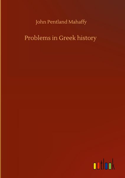 Produktbild: Problems in Greek history