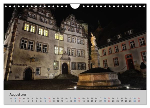 Bad Hersfeld Inside (Wandkalender 2025 DIN A4 quer), CALVENDO Monatskalender