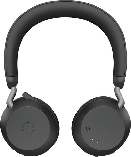 Produktbild: Jabra Evolve2 75 On Ear Headset Bluetooth&reg;, kabelgebunden Stereo Schwarz Mikrofon-Rauschunterdr&uuml;ckung Lautst&auml;rkeregelung