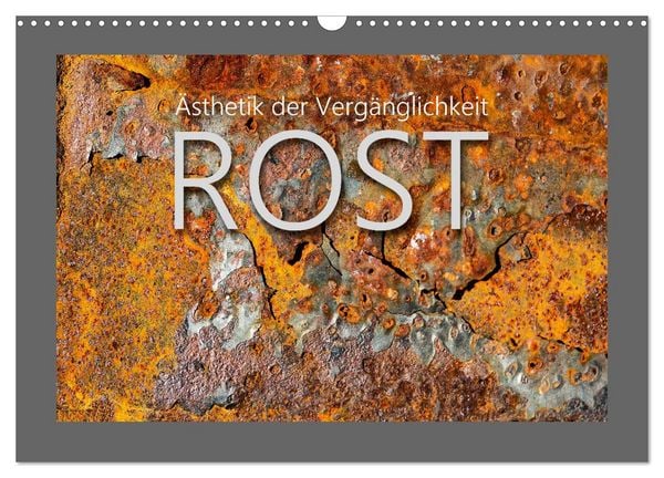 Produktbild: Rost - &Auml;sthetik der Verg&auml;nglichkeit (Wandkalender 2026 DIN A3 quer), CALVENDO Monatskalender