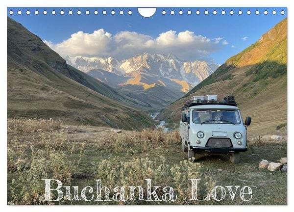 UAZ 452 Buchanka Love (Wandkalender 2025 DIN A4 quer), CALVENDO Monatskalender