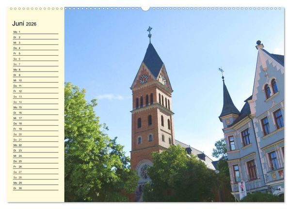 Produktbild: Landshut erleben (Wandkalender 2026 DIN A2 quer), CALVENDO Monatskalender
