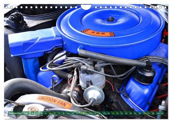 Produktbild: Ein Pony zum verlieben - Ford Mustang 1968 (Wandkalender 2026 DIN A4 quer), CALVENDO Monatskalender