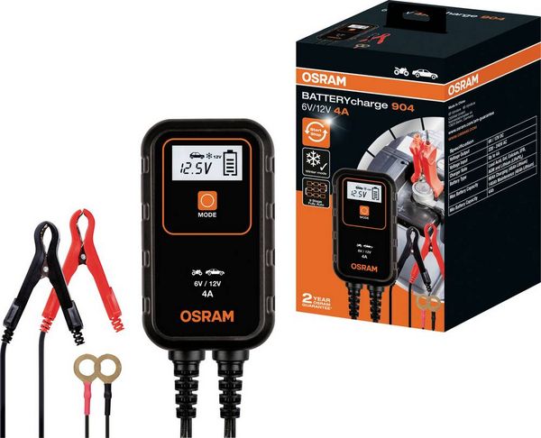Produktbild: Osram Automotive OEBCS904 4052899620520 Automatikladeger&auml;t 6 V, 12V 2 A, 4A