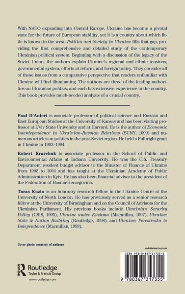 Produktbild: Politics And Society In Ukraine