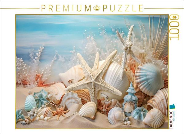 CALVENDO Puzzle Küstenzauber | 1000 Teile Lege-Größe 64x48cm Foto-Puzzle für glückliche Stunden