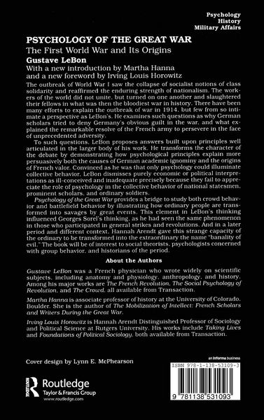 Produktbild: Psychology of the Great War