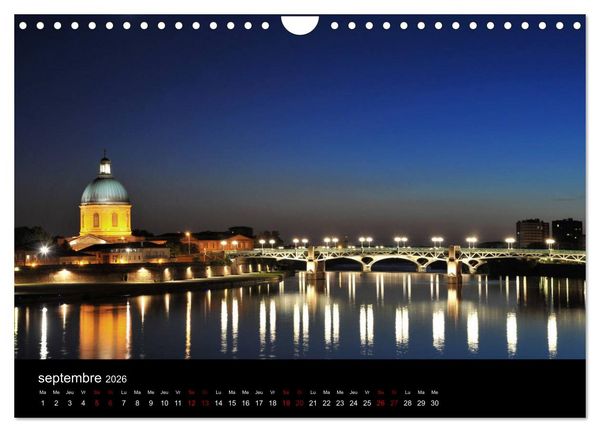 Produktbild: Toulousaine (Calendrier mural 2026 DIN A4 vertical), CALVENDO calendrier mensuel