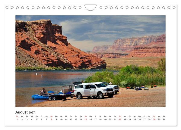 Produktbild: Impressionen vom Colorado River (Wandkalender 2027 DIN A4 quer), CALVENDO Monatskalender
