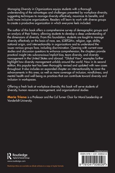 Produktbild: Managing Diversity in Organizations