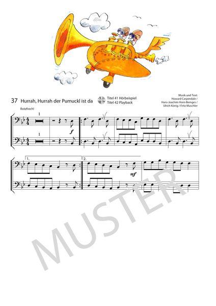 Produktbild: Posaunen Fuchs Spielbuch (mit MP3-CD)