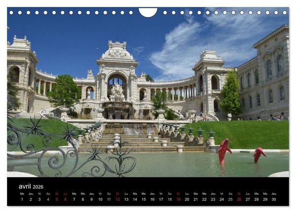 Produktbild: MARSEILLE (Calendrier mural 2026 DIN A4 vertical), CALVENDO calendrier mensuel
