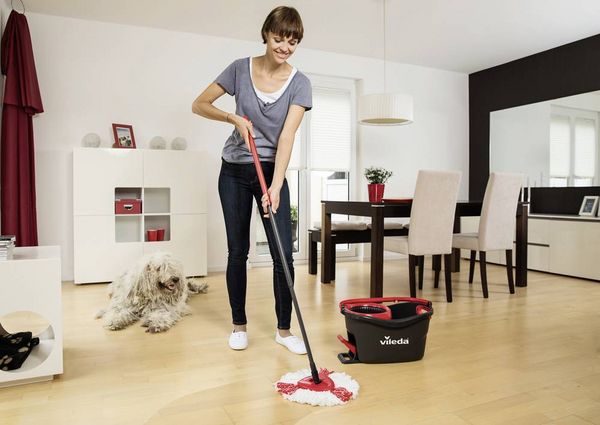 Produktbild: Vileda 158572 TURBO BOX inkl. TURBO REFILL MICROFIBRE 2in1 Ersatzkopf Wisch-Set 1St.