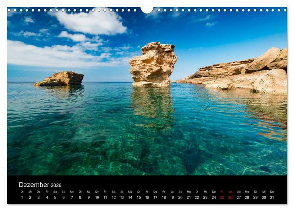 Produktbild: Ibiza und seine Farben (Wandkalender 2026 DIN A3 quer), CALVENDO Monatskalender