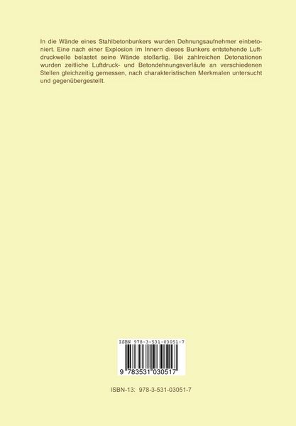 Produktbild: Verhalten von Beton unter kurzzeitiger H&ouml;chstbelastung (Drucksto&szlig;)