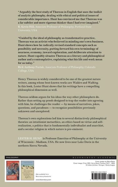 Produktbild: The Philosophy of Henry Thoreau