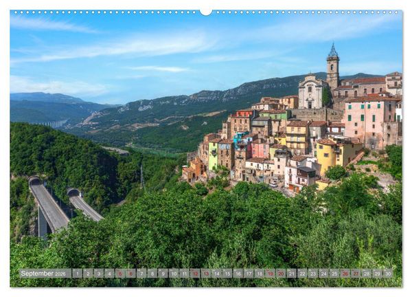 Produktbild: Abruzzen - Die wilde Mitte Italiens (hochwertiger Premium Wandkalender 2026 DIN A2 quer), Kunstdruck in Hochglanz