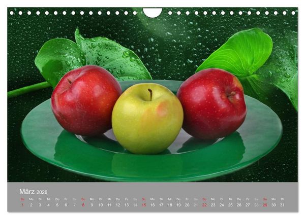 Produktbild: Obst (Wandkalender 2026 DIN A4 quer), CALVENDO Monatskalender