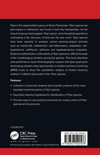 Produktbild: Phytochemistry of Plants of Genus Piper