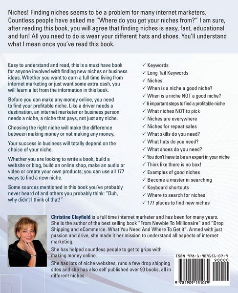 Produktbild: Niche Marketing Ideas & Niche Markets. Finding Niches Made Easy. 177 Free Ways to Find Hot New Profitable Niches