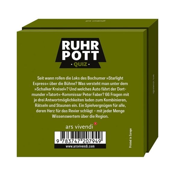 Produktbild: Ruhrpott-Quiz (Neuauflage)