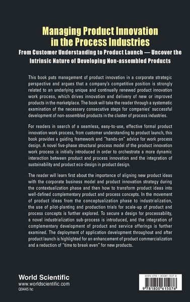 Produktbild: Managing Product Innovation in The Process Industries