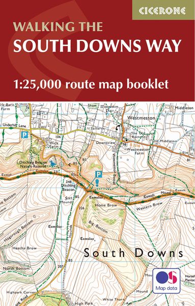 Produktbild: The South Downs Way Map Booklet