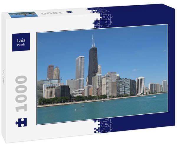Produktbild: Lais Puzzle Chicago 1000 Teile