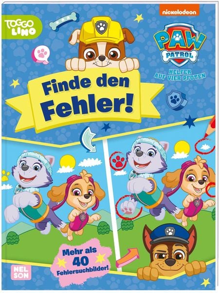 Produktbild: PAW Patrol Kindergartenheft: Finde den Fehler!