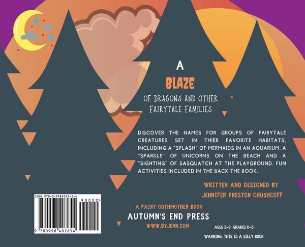 Produktbild: A Blaze of Dragons and Other Fairytale Families