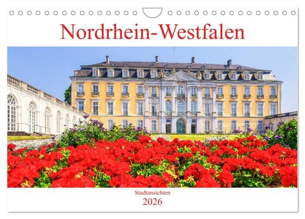 Produktbild: Nordrhein-Westfalen - Stadtansichten (Wandkalender 2026 DIN A4 quer), CALVENDO Monatskalender