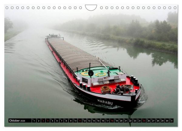 Produktbild: Der Mittellandkanal - 325 Kilometer Wasserstra&szlig;e (Wandkalender 2026 DIN A4 quer), CALVENDO Monatskalender