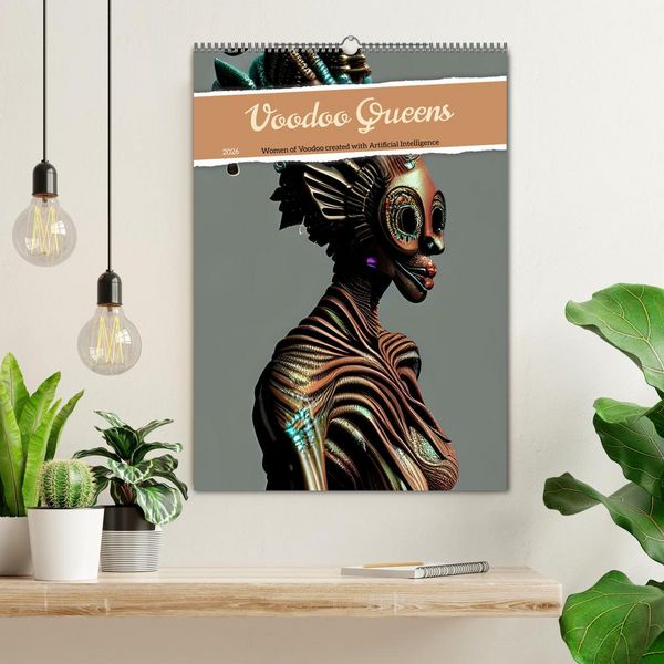 Produktbild: Voodoo Queens (Wall Calendar 2026 DIN A2 portrait), CALVENDO 12 Month Wall Calendar